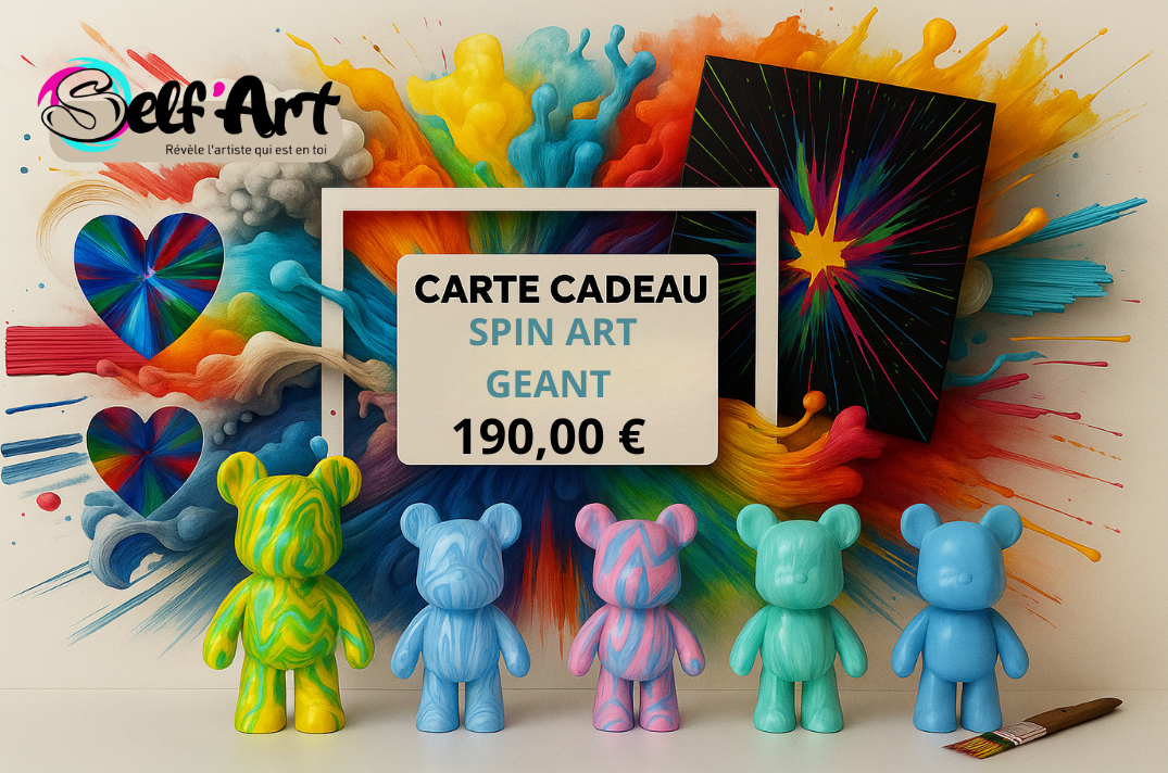 Carte Cadeau SPIN ART GEANT